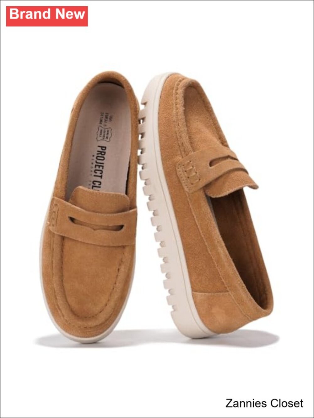 ✨100% Genuine Leather Slip-on Loafers Casual Mocc Women Shoes